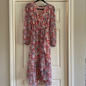 Prettygarden Floral Highlow dress (Size M)